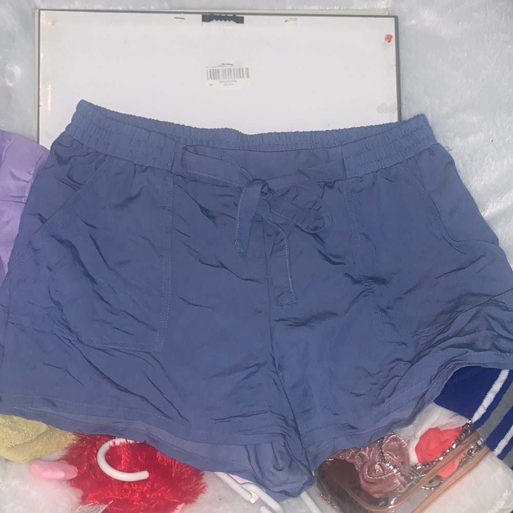 Tied Flowy Shorts